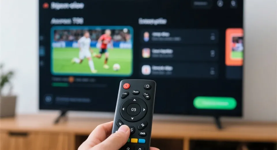 观赛前检查与设备准备示意图